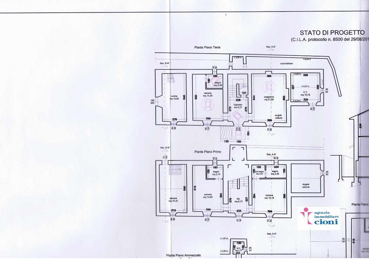 Affitto-Casale-Rivoreta-Cutigliano-Villa-Terratetto-Mq-200-Giardino-Mq-1500-Sei-Locali-Quattro-Camere-Cinque-Bagni