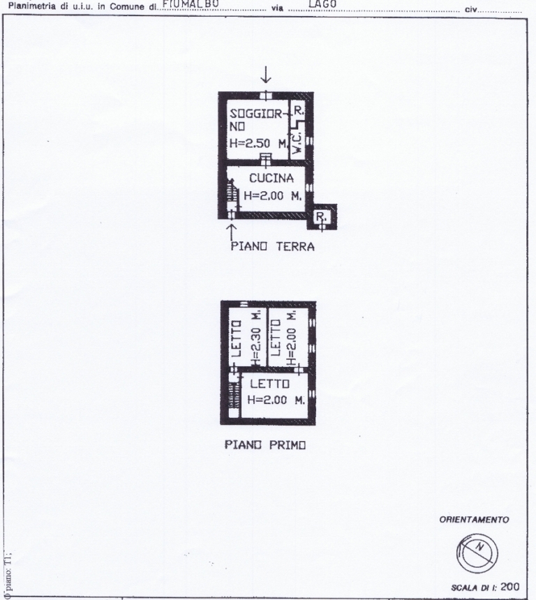 Casa Sasso Rustico Ex-Mulino Fiumalbo Via Lago Mq 130 Sette Locali 2 Livelli Giardino Mq 1500 (2)