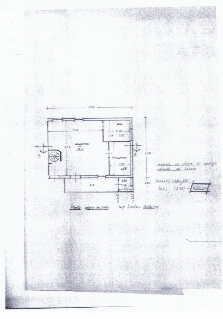 Mansarda 4 Vani 2 Liv. Faidello V. Brennero Mq 85 P. 2° Garage (7)