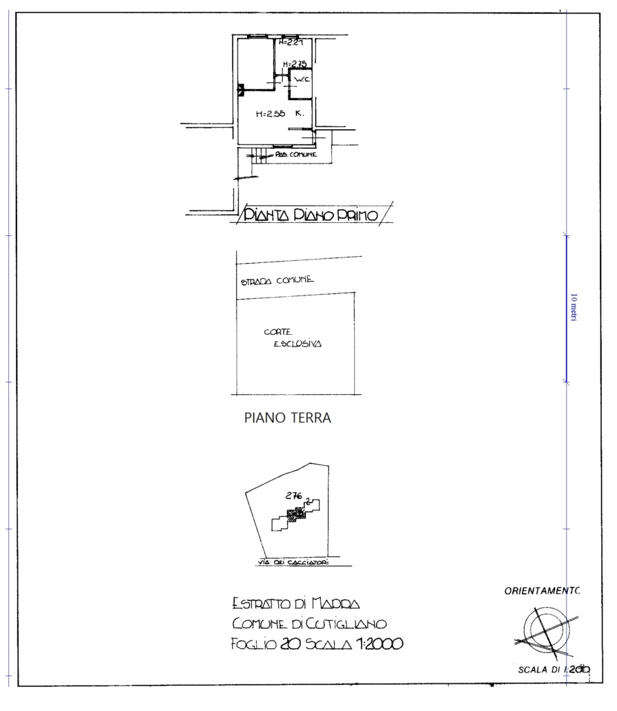 Mansarda Doganaccia Trilocale Indipendente Mq 50 P. 1° Terrazzo Giardino