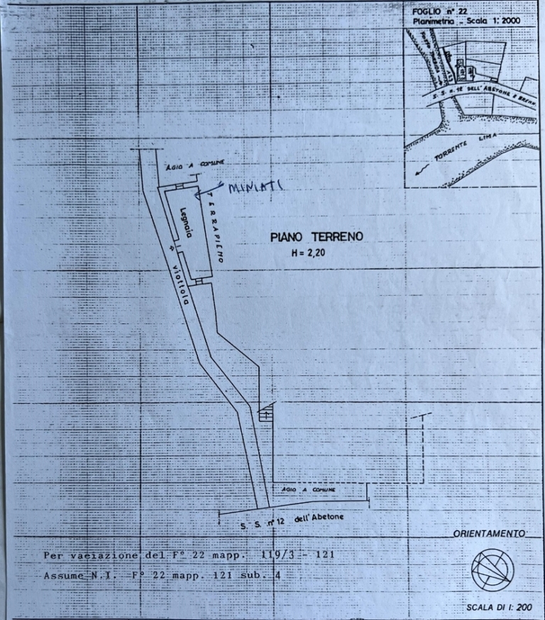 Mansarda Indipendente La Lima San-Marcello-Pistoiese Mq 75 Quadri-Locale Piano Secondo (1)