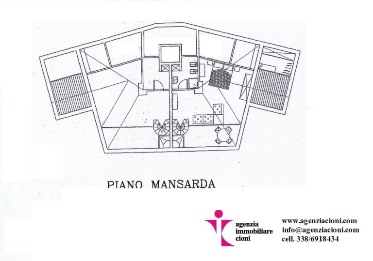 Mansarda Le-Motte Abetone Mq 98 Quadrilocale Piano Terzo Due Livelli Ascensore Cantina Garage (2)
