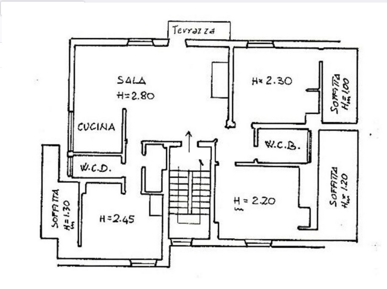 Mansarda Mq 110 Le Regine V. Petrucci Abetone Cinque Vani P. 3° Terrazzo (5)