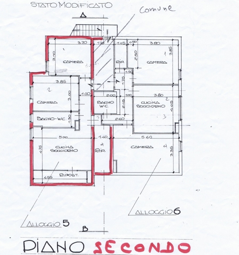 Mnsarda Trilocale Rivoreta Pianosinatico Rio Botre Mq 55 Piano Secondo Giardino (4)