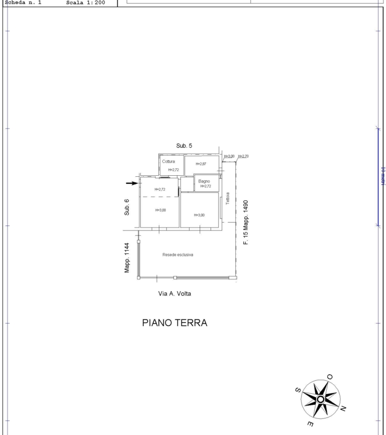 Trilocale Indipendente Viareggio Terminetto Migliarina Mq 65 Piano Terra Giardino Parcheggio Privato