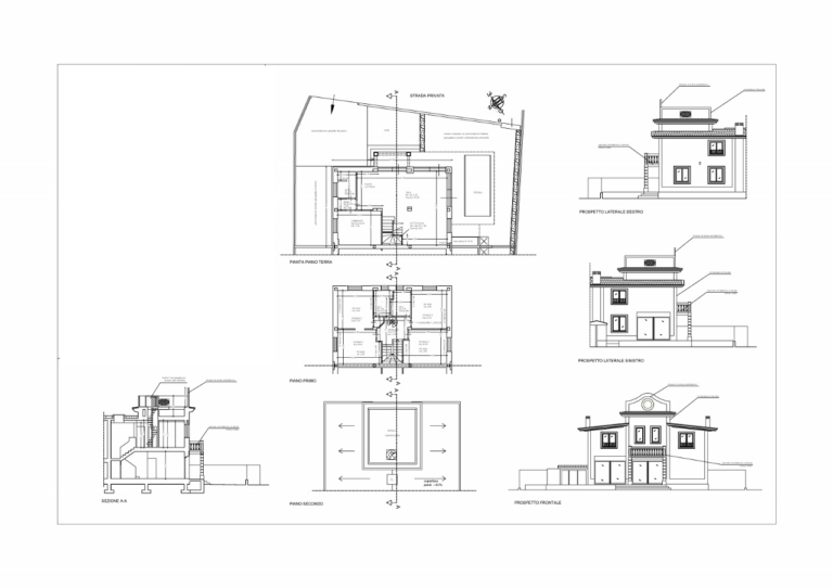 Villa Tonfano Marina Pietrasanta Mq 200 Piscina Giardino Mq 250 – Copia (2)