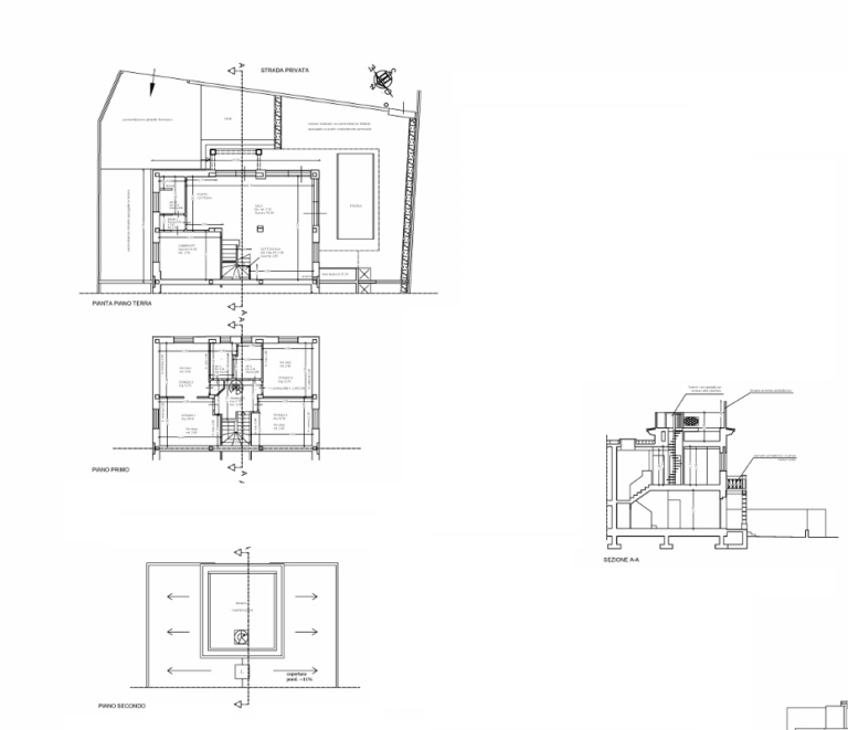 Villa Tonfano Marina Pietrasanta Mq 200 Piscina Giardino Mq 250 – Copia (3)