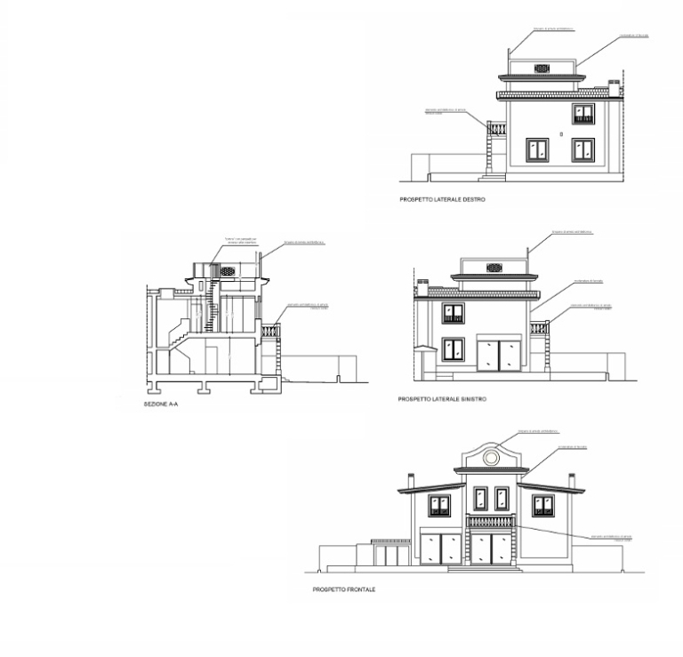 Villa Tonfano Marina Pietrasanta Mq 200 Piscina Giardino Mq 250 – Copia (3) – Copia