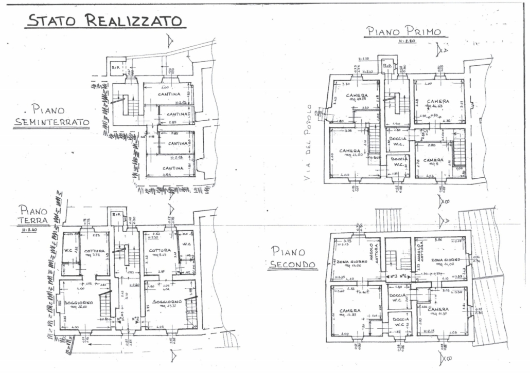 Villetta Ristrutturata Quadrfamiliare Nuova Costruzione Pian degli Ontani Mq 300 Tre Liv. (6)