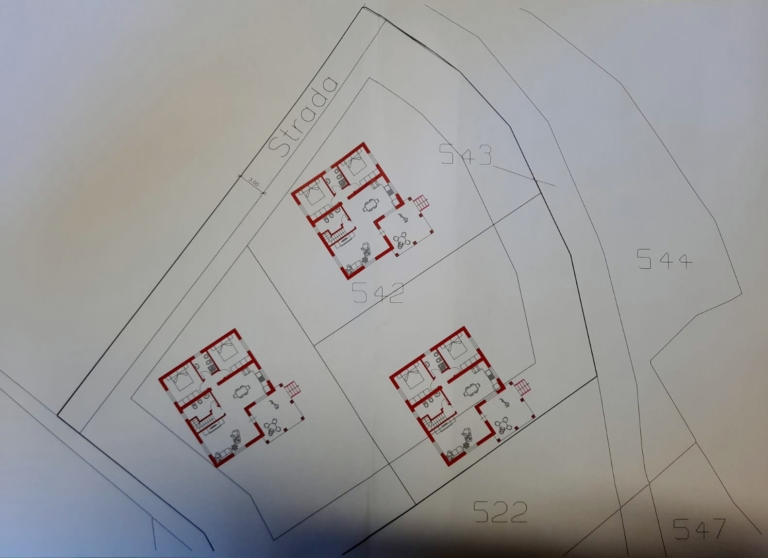 Progetto Tre Ville Celtiche su Lotto Terreno Edificabile Fiumalbo Via Macerino Zona Via Lago (4)
