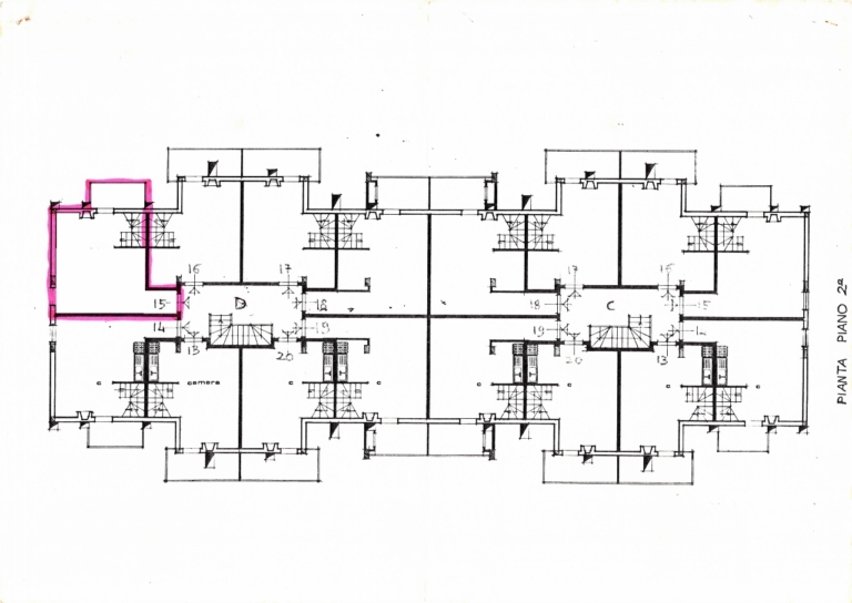 Affitto Mansarda Faidello Parco-Daini Trilocale Mq 59 Piano Secondo Due Livelli Balcone Caminetto Garage Cantina Riscaldamento Autonomo Gas GPL