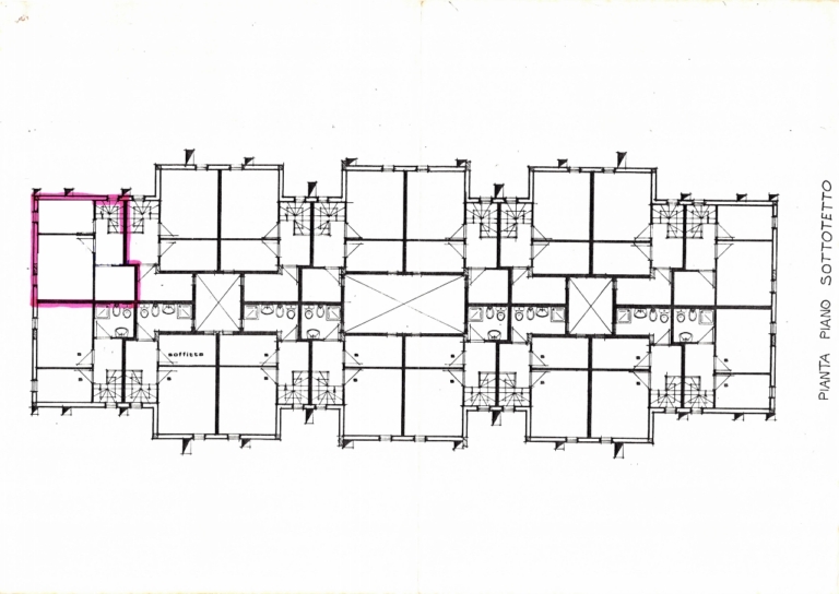 Affitto Mansarda Faidello Parco-Daini Trilocale Mq 59 Piano Secondo Due Livelli Balcone Caminetto Garage Cantina Riscaldamento Autonomo Gas GPL